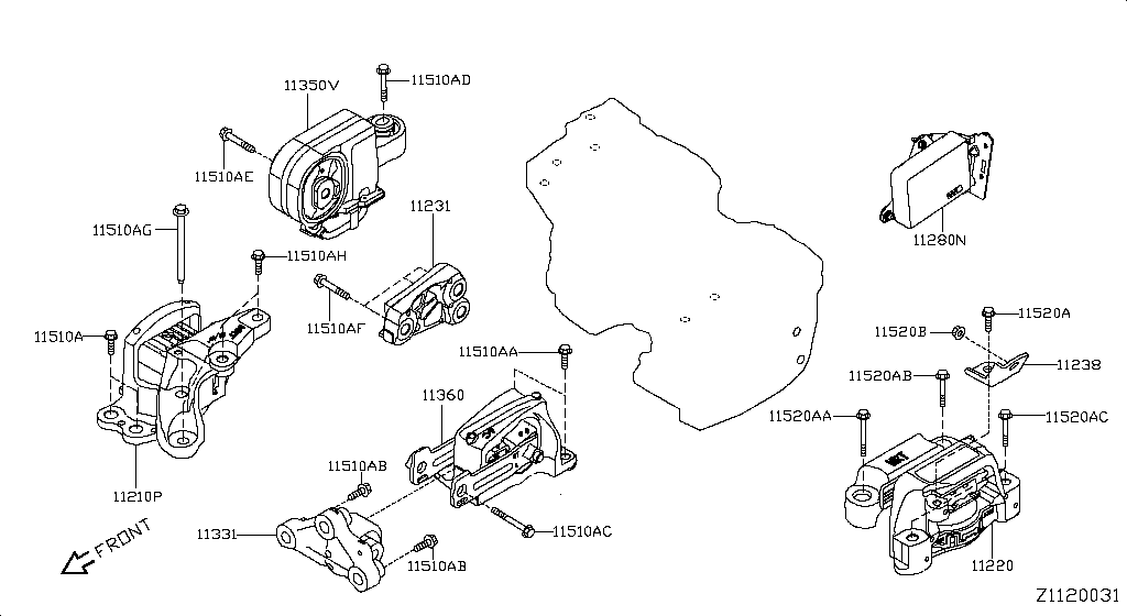 Engine & Transmission Mounting