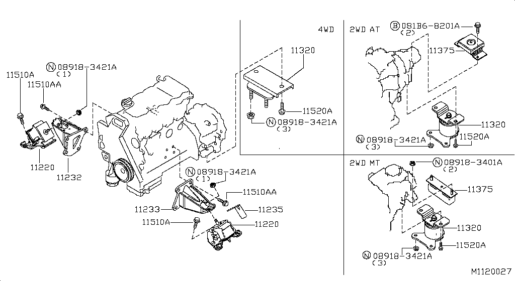Engine & Transmission Mounting