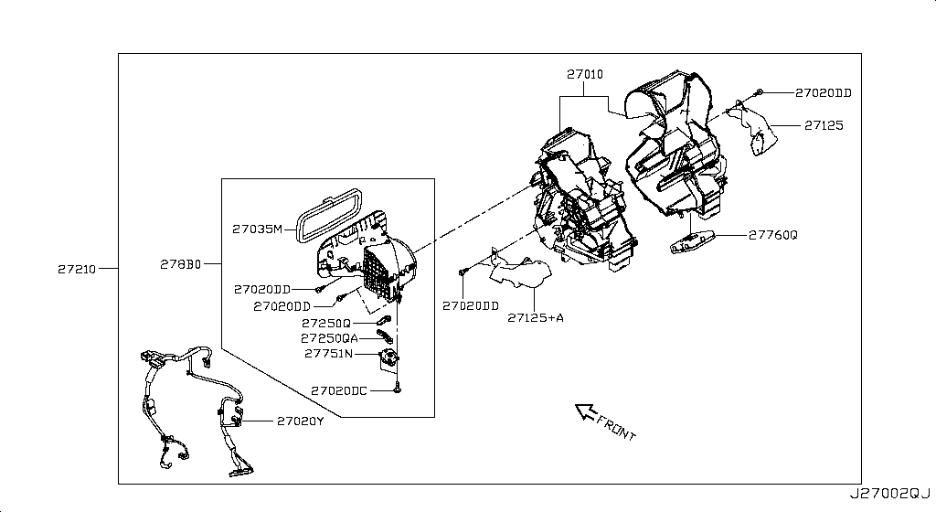 Heater Blower Unit