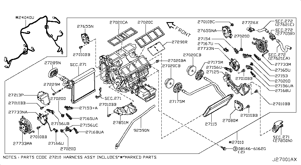 Heater Blower Unit