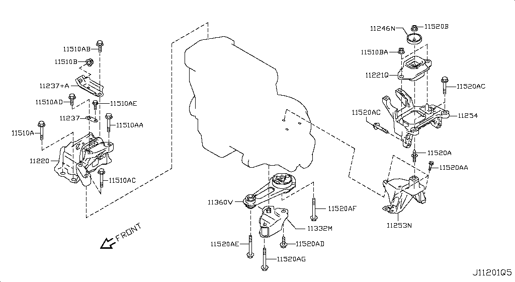 Engine & Transmission Mounting