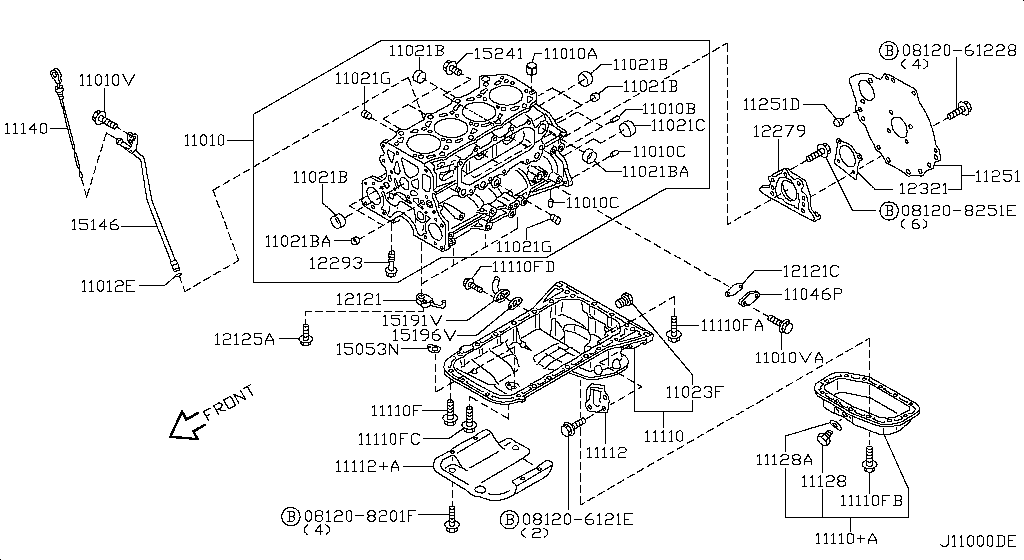 Cylinder Block & Oil Pan