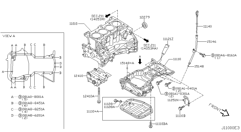 Cylinder Block & Oil Pan