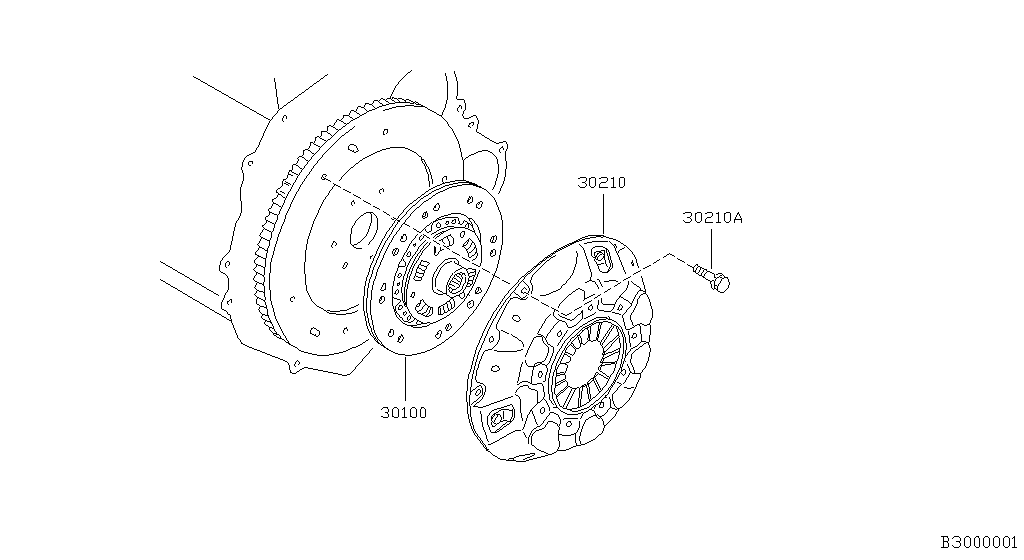 Clutch Cover Disc Release Parts