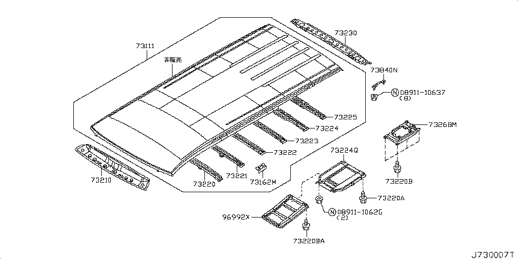 Roof Panel Fits Tying