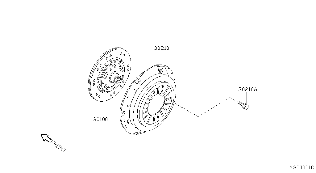 Clutch Cover Disc Release Parts