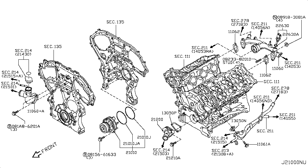 Water Pump, Cooling Fan & Thermostat