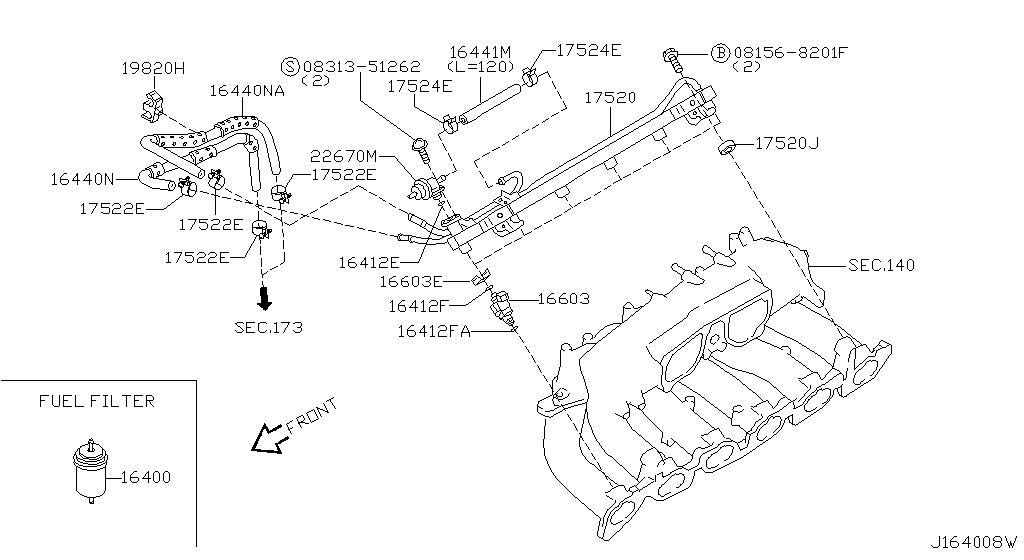 Fuel Strainer & Fuel Hose