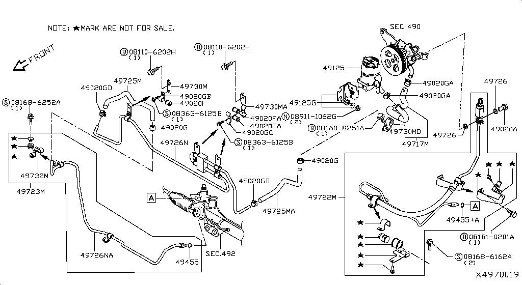 Power Steering Piping