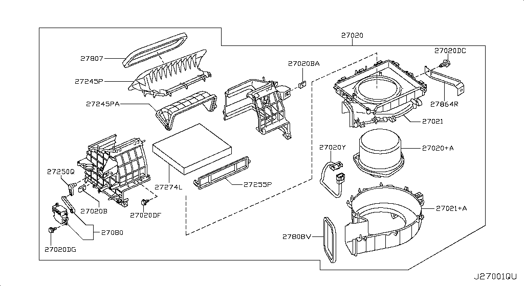 Heater Blower Unit