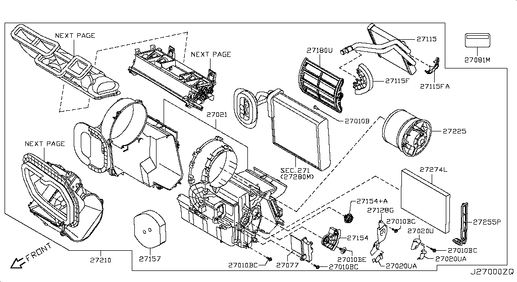 Heater Blower Unit