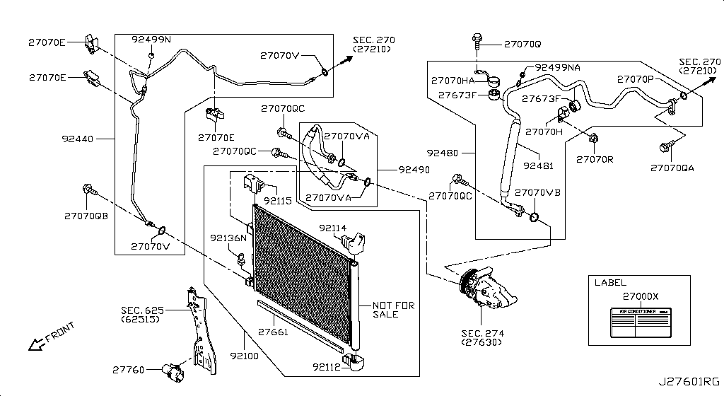 Condenser, Liquid Tank & Piping