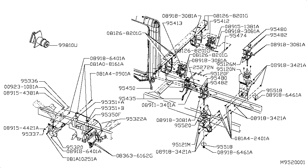 Tilt Cab Mounting & Hoist Control