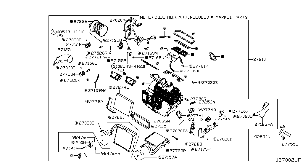 Heater Blower Unit