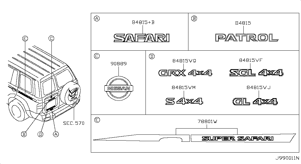 Emblem Name Label