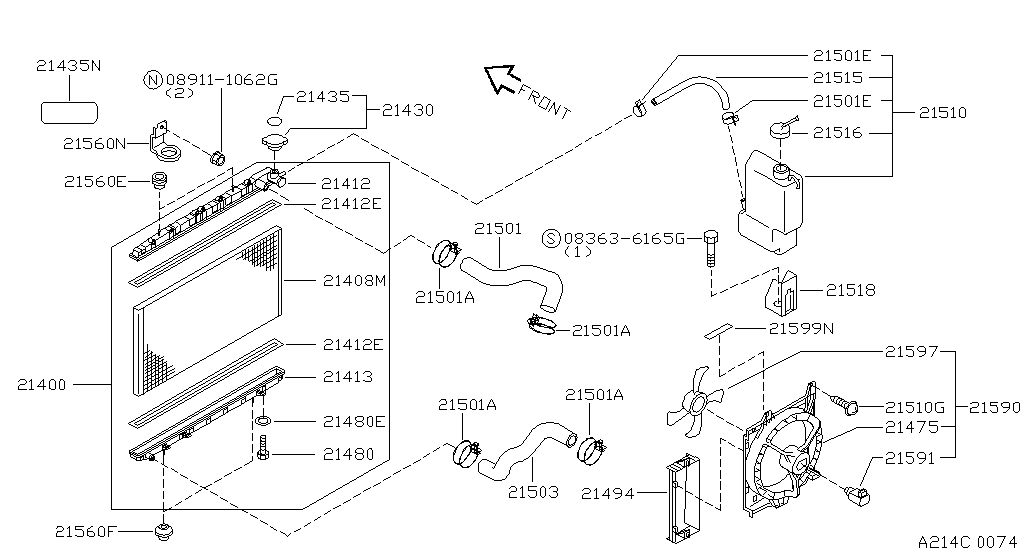 Radiator Shroud Inverter Cooling