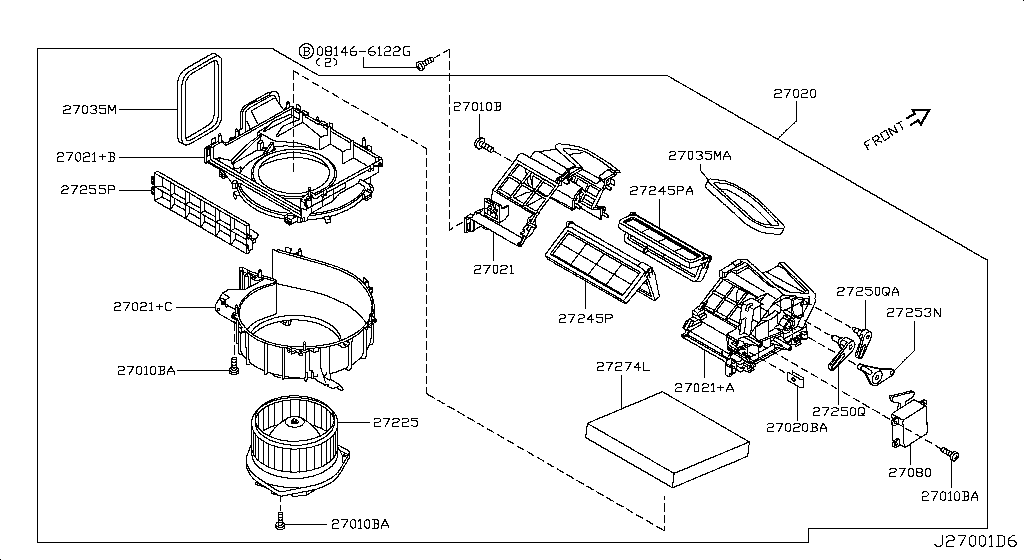 Heater Blower Unit