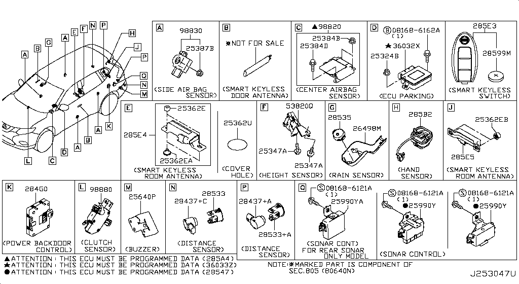 28438-6FV4B Sensor Assy Nissan | YoshiParts