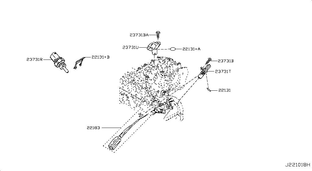 Distributor Ignition Timing Sensor