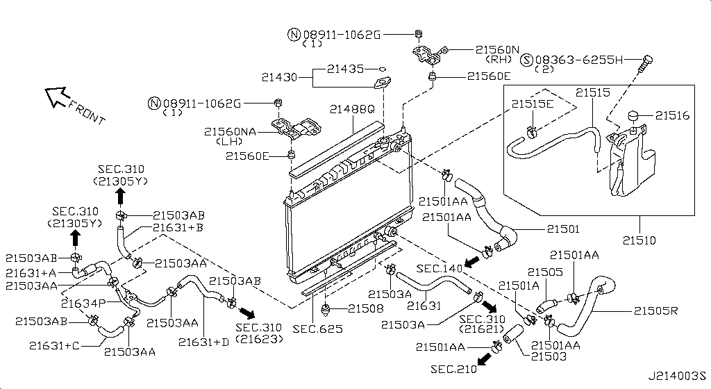 Radiator Shroud Inverter Cooling