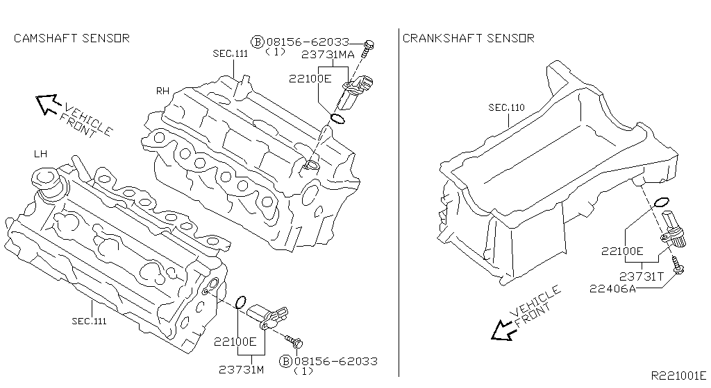 Distributor Ignition Timing Sensor