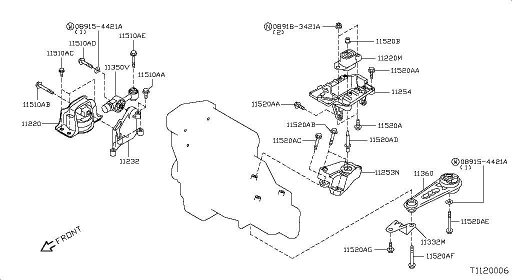 Engine & Transmission Mounting
