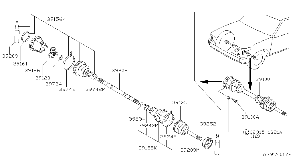 Front Drive Shaft