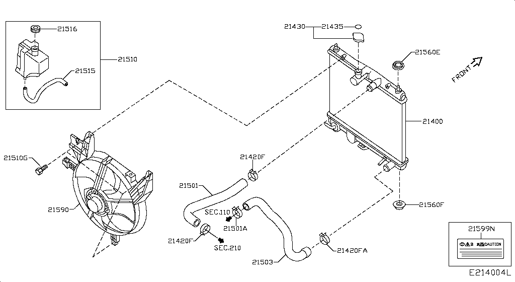 Radiator Shroud Inverter Cooling
