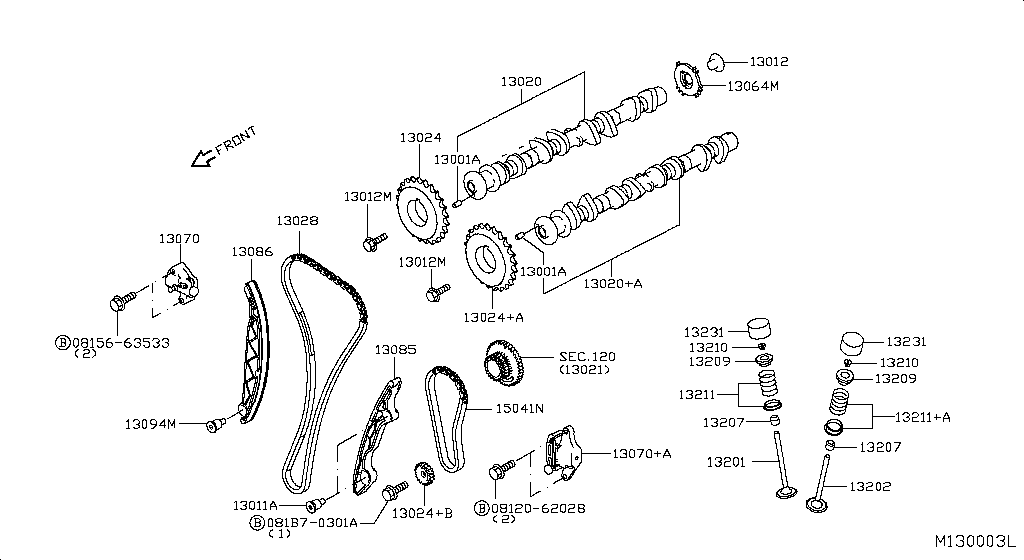 Camshaft & Valve Mechanism