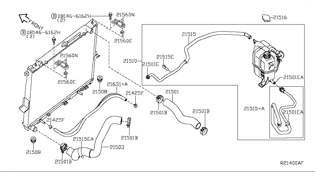 Radiator Shroud Inverter Cooling