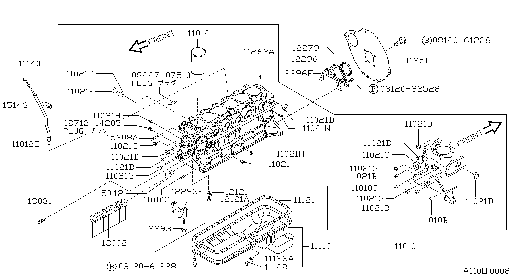 Cylinder Block & Oil Pan