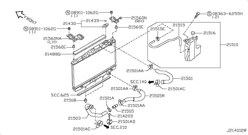 Radiator Shroud Inverter Cooling