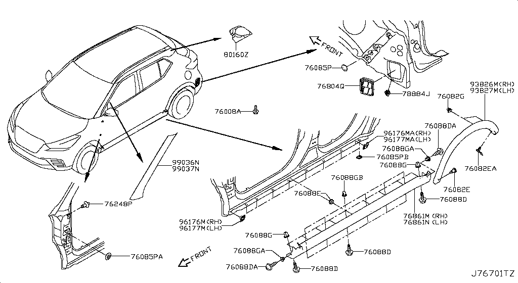 Body Side Fitting