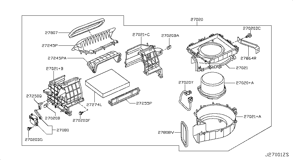 Heater Blower Unit