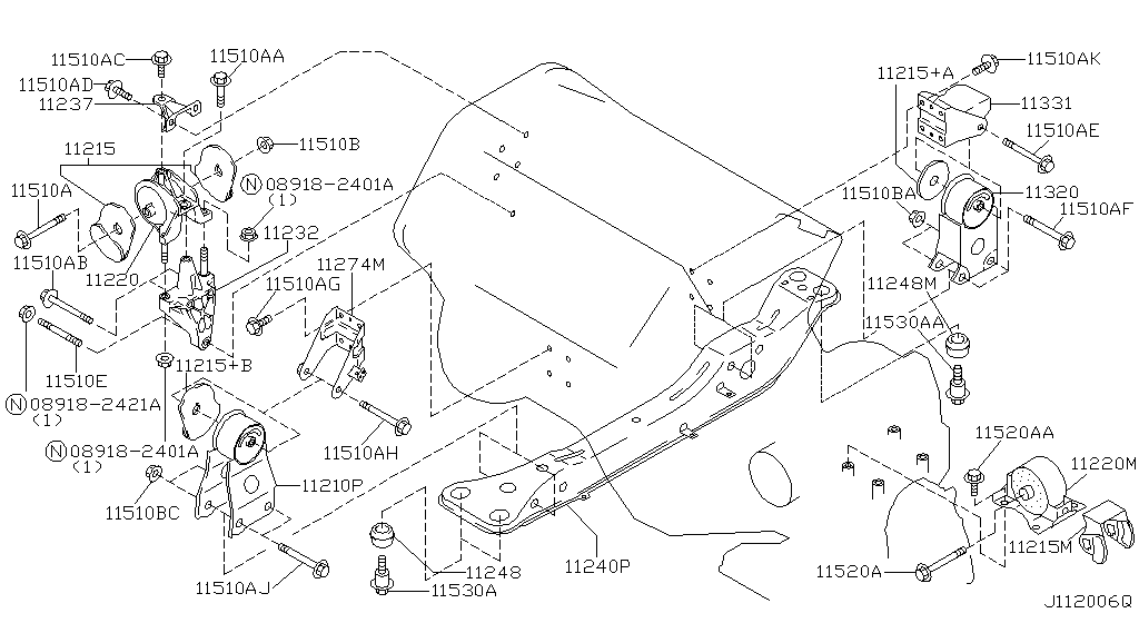 Engine & Transmission Mounting