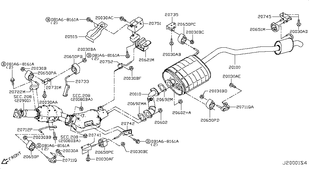 Exhaust Tube Muffler