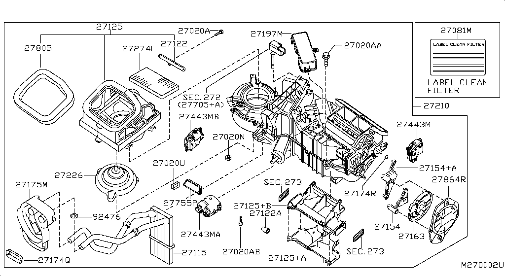 Unidad de soplador de calentador