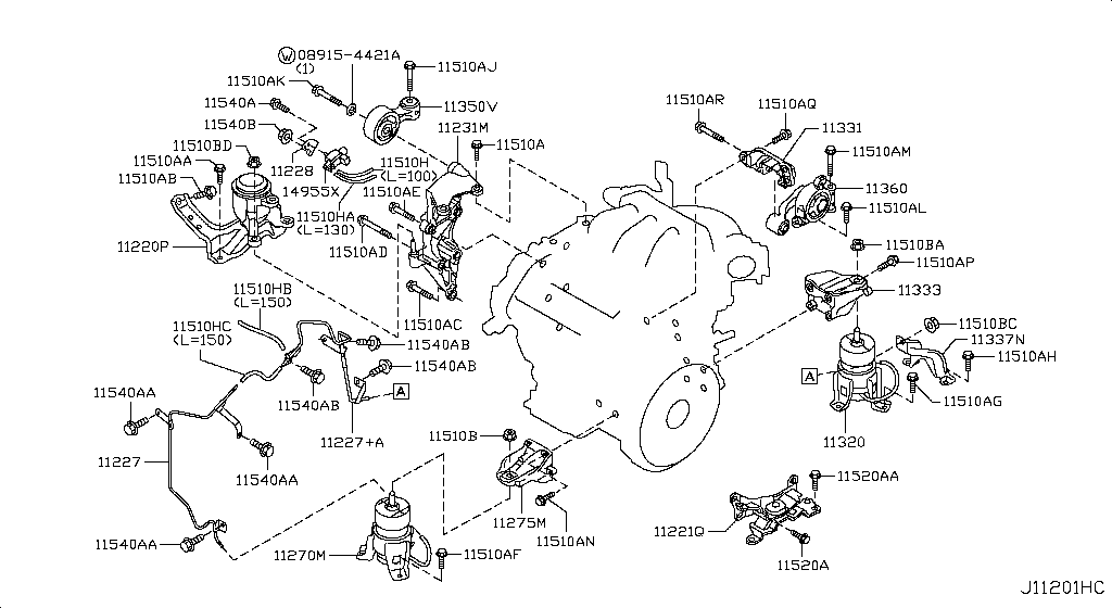 Engine & Transmission Mounting