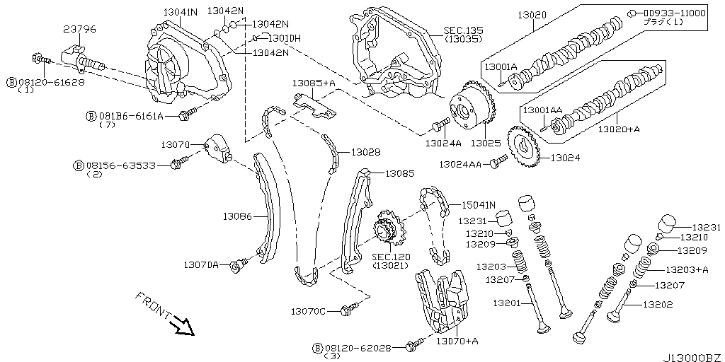 Camshaft & Valve Mechanism