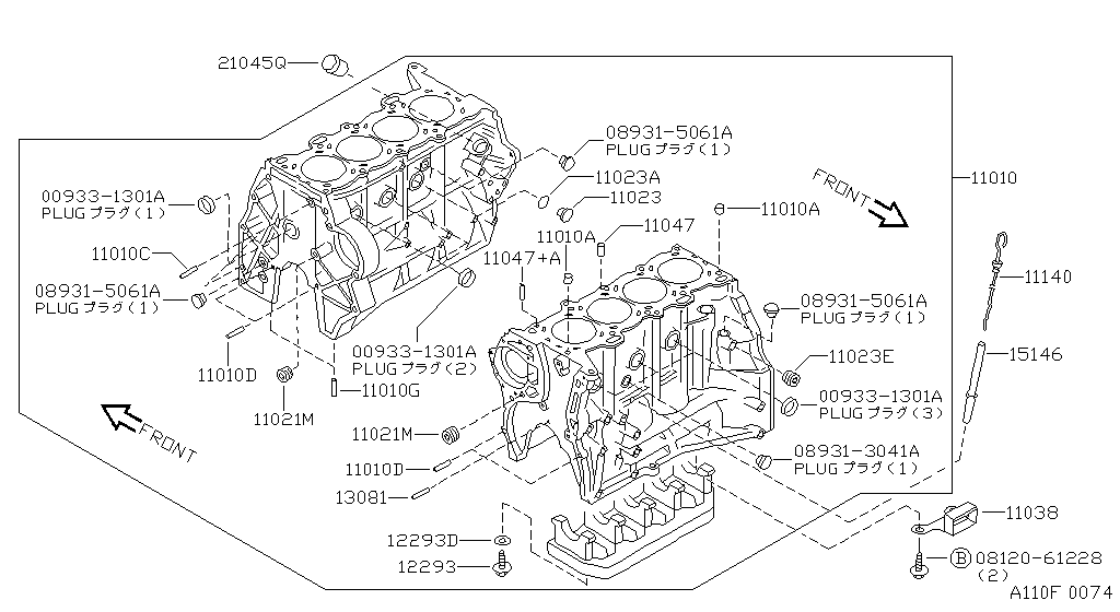 Cylinder Block & Oil Pan