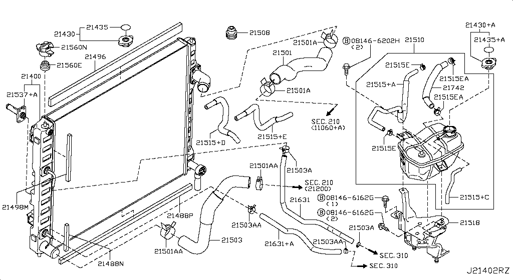 Radiator Shroud Inverter Cooling
