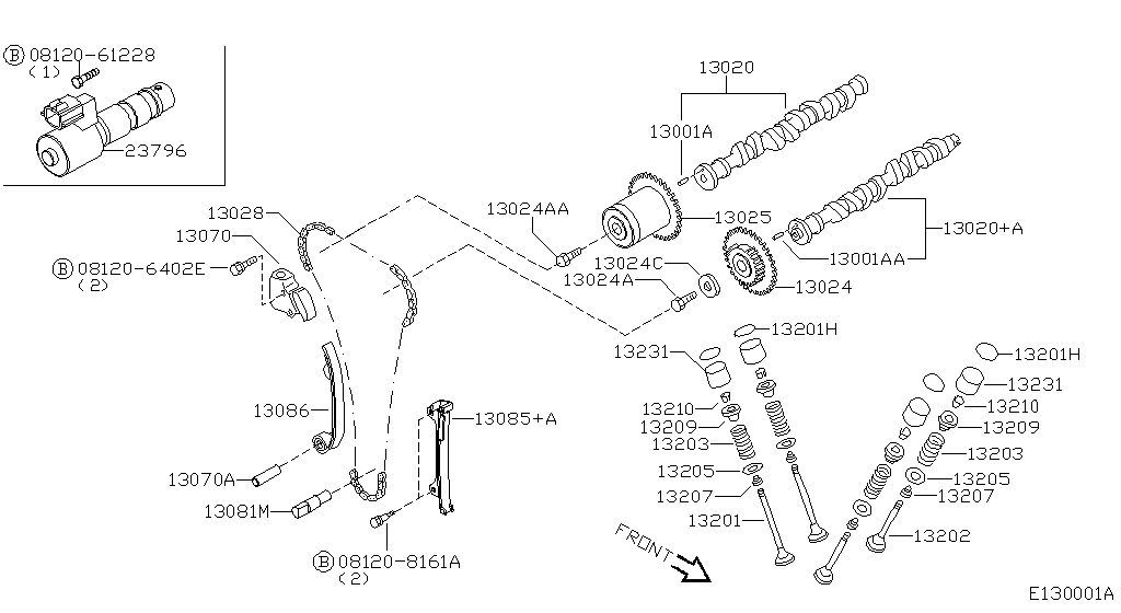 Camshaft & Valve Mechanism