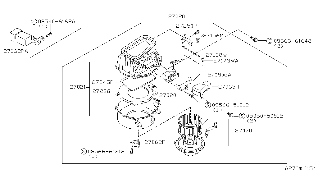 Heater Blower Unit