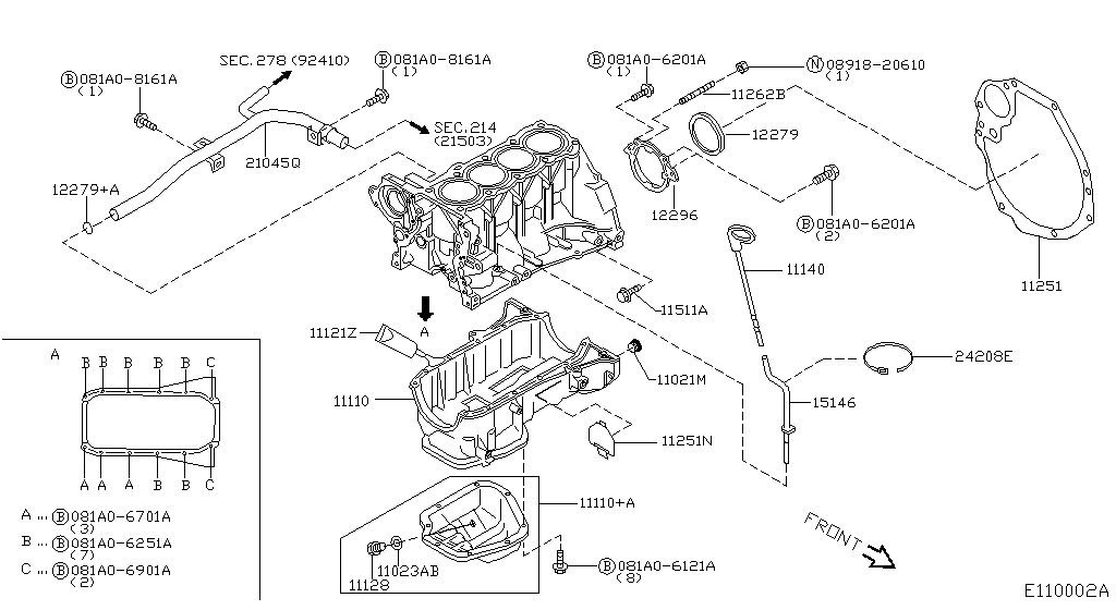 Cylinder Block & Oil Pan
