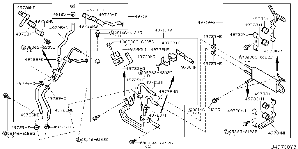 Power Steering Piping