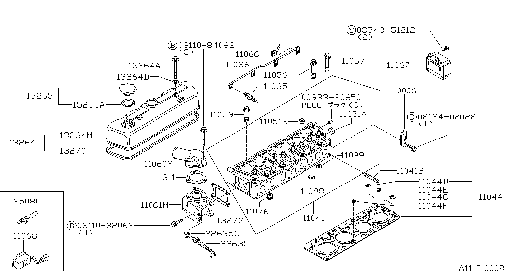 Cylinder Head & Rocker Cover