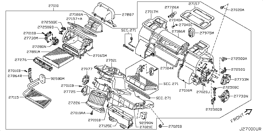 Heater Blower Unit