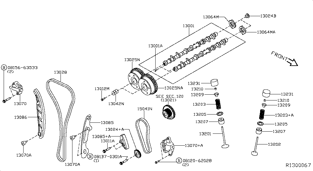 Camshaft & Valve Mechanism