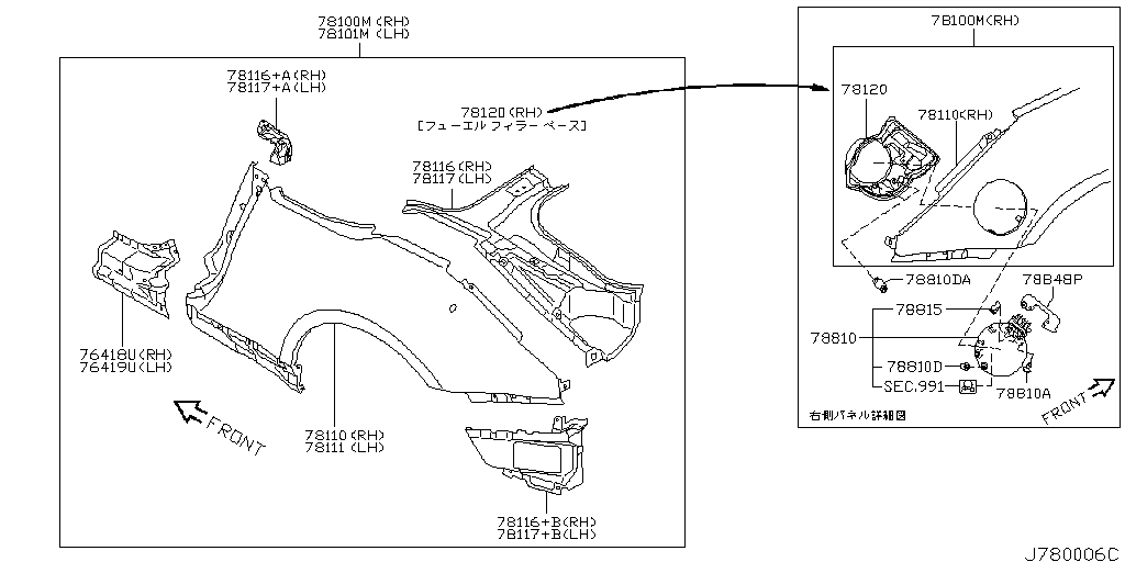 Rear Fender & Fitting