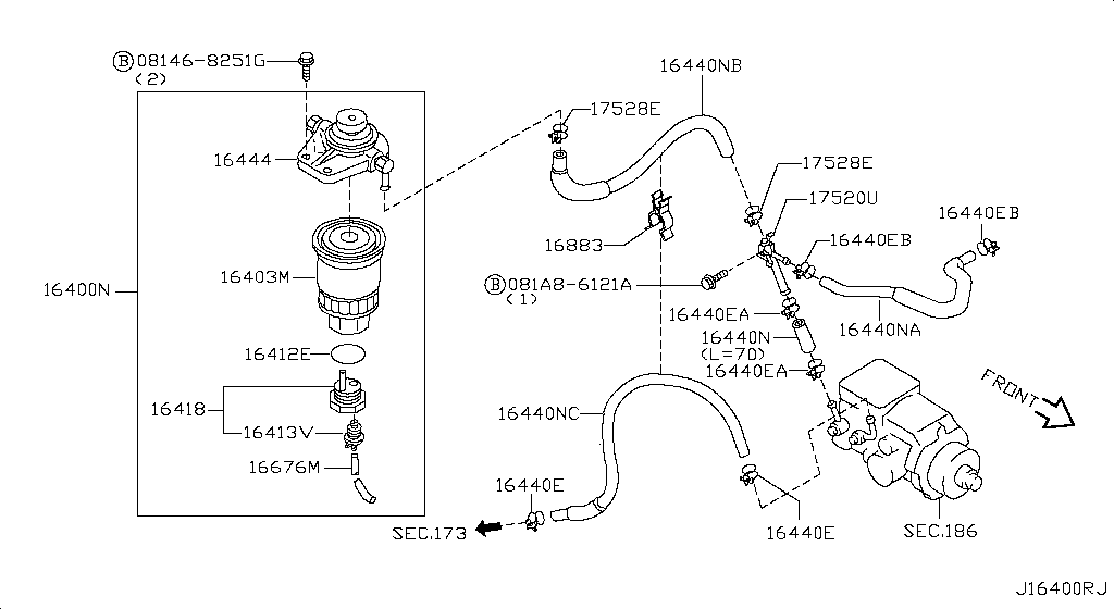 Fuel Strainer & Fuel Hose